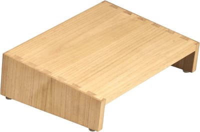 Verstelbare Ergonomische Voetenbank voor Onder Tafel - Draagbaar Houten Voetensteun voor Betere Houding