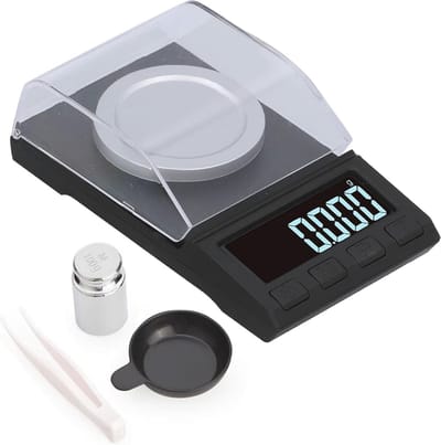 Digitale Milligramweegschaal tot 100 g - Hoge Precisie Weegschaal met Accessoires