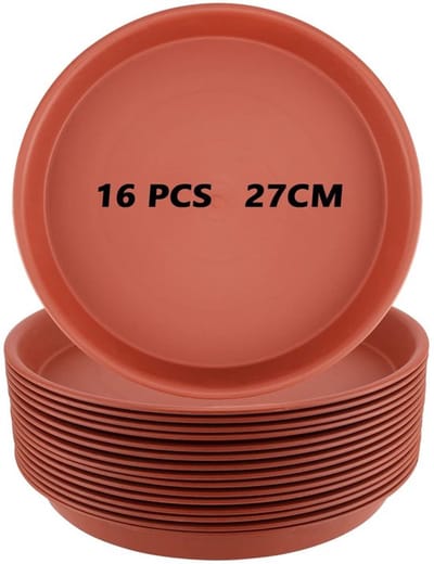 Dailygoods - Plant Schotels - Druppelbakken - Oranje - Grote Ronde