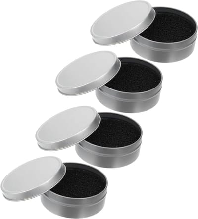 Make-up Kwasten Reiniger Spons Make-up Reinigingsdoos 4 Stuks Set Voor Veilig En Effectief Schoonmaken