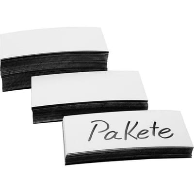 magnetoplan Etiketten Folie gemagnetiseerd (l x b x h) 100 x 30 x 0.6 mm 100 mm 100 stuk(s)