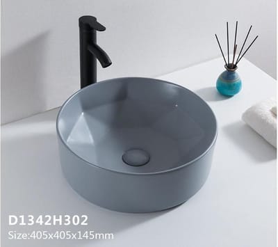 Star & Art | Waskom | Mat licht grijs | Nano & Slimline Technologie | 40,5×40,5×14,5 cm