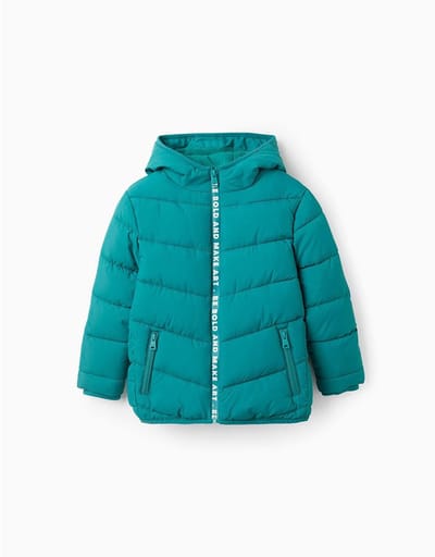 Zippy Zkbap0101 Jas Groen,Blauw 13-14 Years Jongen
