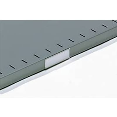 Etiketten, voor rekkensysteem R 3000/4000, L 135 mm, 100 st.