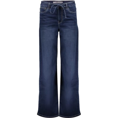 Geisha Jeans Wide Dark Blue Denim Size: M | Wide-Leg & Flared Pants Outlet | Dames | Blauw