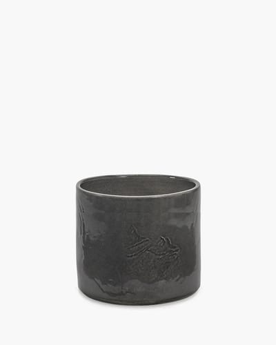Serax Vincent Van Duysen Vaso bloempot D22cm H19cm anthracite