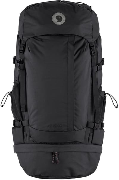 Fjällräven Toeristische rugzak Rugzak Abisko Trek 48 Backpack Black Zwart