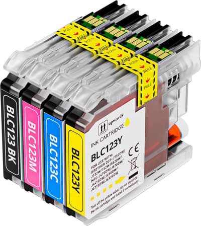 Boxstuff inkt geschikt voor Brother LC123 - Multipack Zwart en Kleur - Compatibel met Brother DCP-J132W / DCP-J152W / DCP-J552DW / DCP-J752DW / MFC-J4410DW / MFC-J4510DW / MFC-J4610DW / MFC-J470DW / MFC-J4710DW / MFC-J650DW / MFC-J6520DW