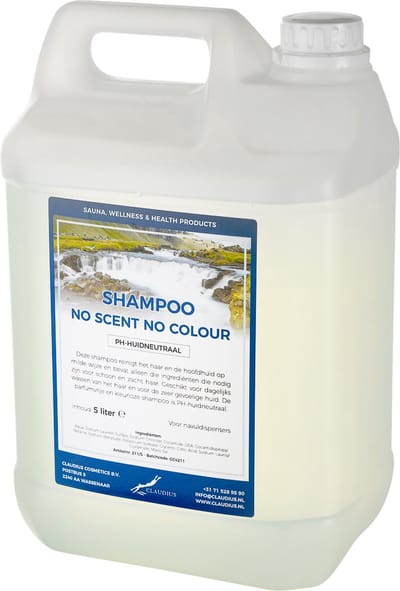 Shampoo No Scent No Colour - 5 Liter - Navulling - Haarverzorging