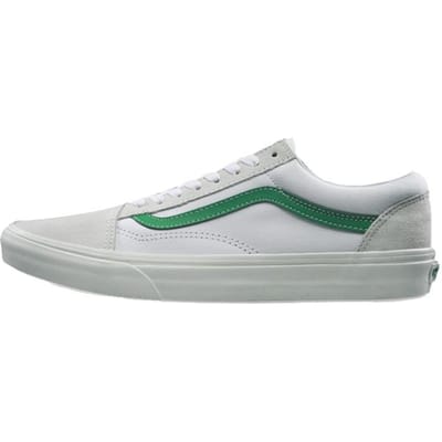 Old Skool Vans 'Vintage Sport - Wit Kelly Groen' VN0003Z6IL4 38.5 white