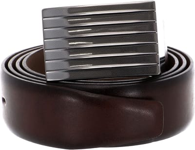 Vanzetti Leren Riem 35mm Leather Belt W115 Dark Brown Bruine