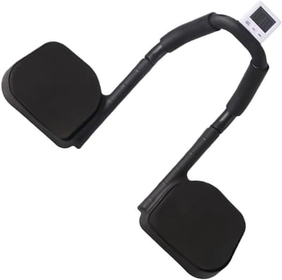 Buiktrainingsapparaat - Core trainer - Spiertraining thuis - Intelligente timer - 28 x 20 x 10 cm - Zwart