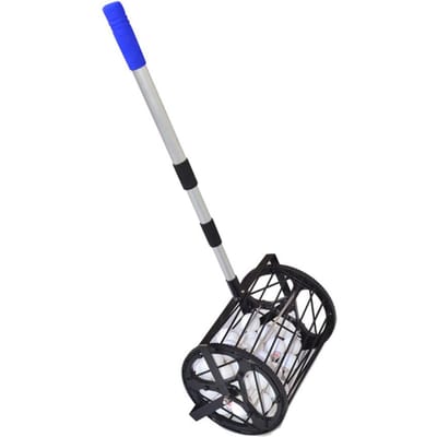 Tafeltennisballen met een capaciteit van 125 ballen Retriever Collector Pingpongbal Picker Tafeltennisbal L-6 black