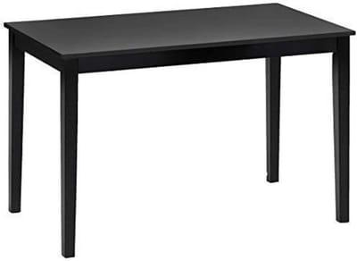 Stijlvolle Zwarte Eettafel voor Moderne Woonkamers