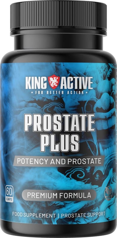 King Active Prostate Plus | 60 vegan caps | Prostaat, Potentie & Urinewegen | Ondersteunt bij Prostaatproblemen | Prostaat Kuur | Discreet geleverd | Vandaag besteld, Morgen in Huis!