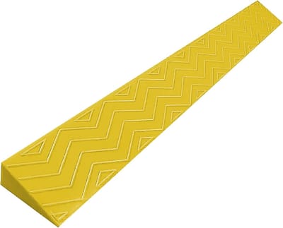Drempelhulp Zwart Antislip - Oprit voor Rolstoel, Scooter en Veegrobot - 100 x 8 x 2 cm