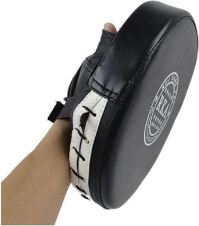 Bokspad - 1 stuk - Zwart - PU leer - Fitness training