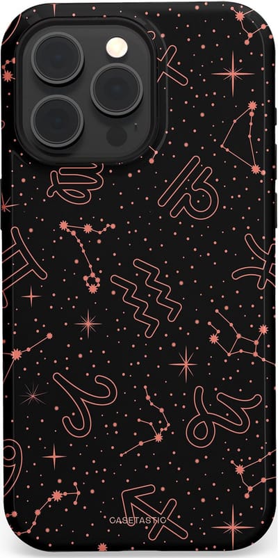 Casetastic Hoesje Geschikt voor Apple iPhone 15 Pro Max Magsafe - Stijlvolle Beschermende Duo-layer Case - Astropuls