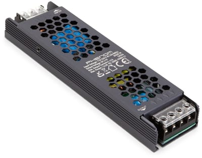 LED Voeding – Trafo – Voor o.a. LED Strip - Gestabiliseerde Netwerkvoeding Transformator 24V DC 6,25A - 150W - Geschikt voor LED-Verlichting en Industriële Toepassingen [55005-24]