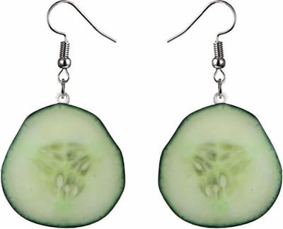 Fako Bijoux® - Oorbellen - Groente & Fruit - Komkommer