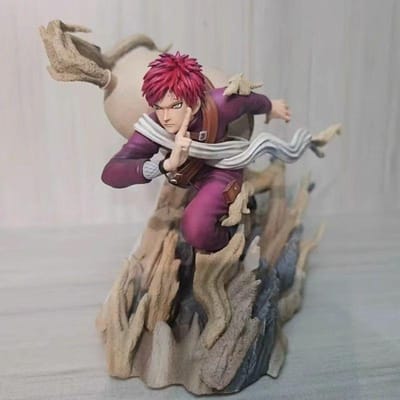 Op Voorraad Naruto botstekel Kimimaro Gaara anime figuren Kan Favoriete beweging PVC Favoriete 6.29Inch/16cm Dierlijke Strijd speelgoed Hoge Kwaliteit Cadeaus