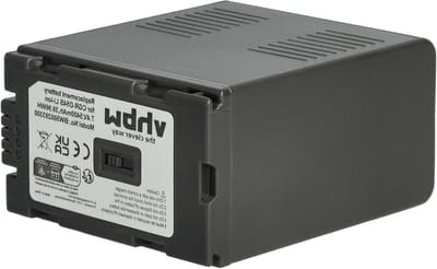 Camera Accu - Reservebatterij Oplaadbaar - Fotografie Uitbreiding - Hoge Capaciteit - 5400mAh 7.4V - Zwart