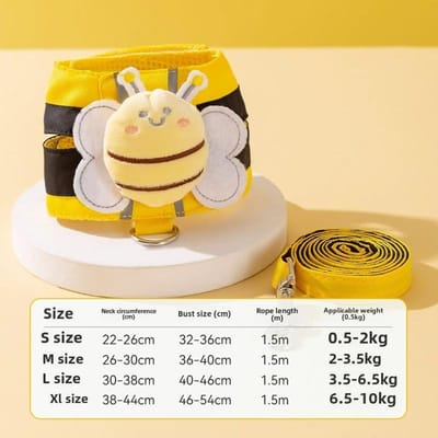 Hondenlijn Vest Type Kleine Hond Teddy Grote Hond Pomeriaan, Borstband Hondenkabel Huisdier Hond Wandellijn S