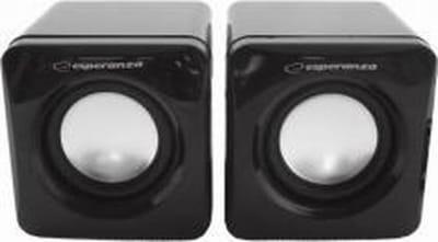 Esperanza Leggiero Serie - Luidsprekers - 2.0 Systeem - USB Voeding - Zwart-Grijs