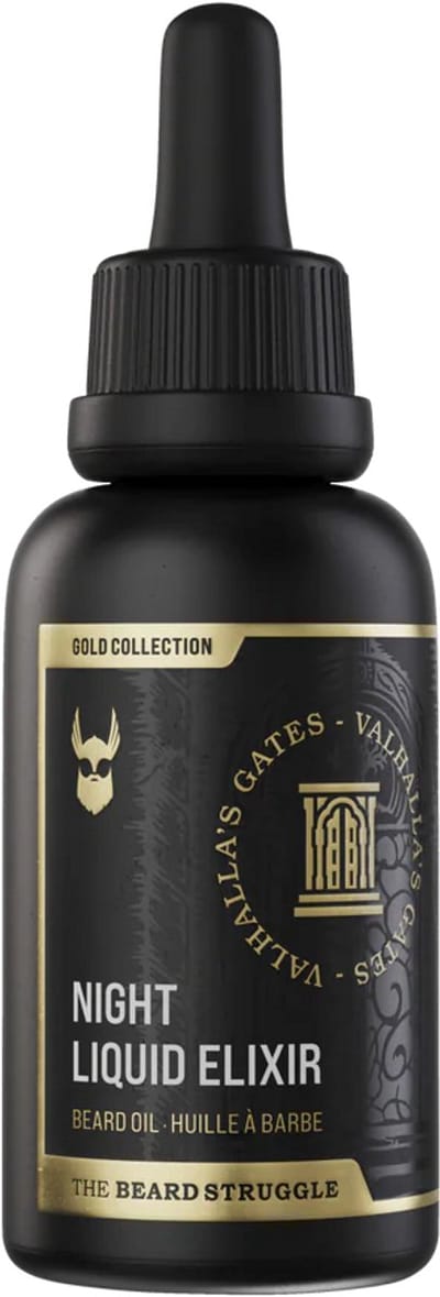 The Beard Struggle Night Liquid Tonic Beard Oil - Valhalla's Gates