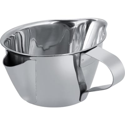Roestvrijstalen Olie Filter Vet Zeef Keuken Hulp Olie Afscheider gray