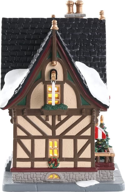 Lemax - 'The Christmas Cubby' - Verlicht gebouw - Exclusief adapter