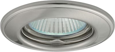 Kanlux HORN Inbouwspot Rond Zilver Geborsteld