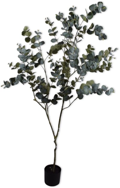 Silk-ka - Kunstplant - eucalyptus - groen - H182 cm