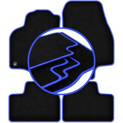 CARLUX-BLUE automatten voor: Opel Astra G cabrio, Coupé, bertone (1998-2009)