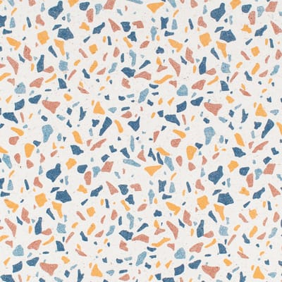 Inpakpapier - 30 cm x 100 m - wit terrazzo - graspapier - 100% gerecycled