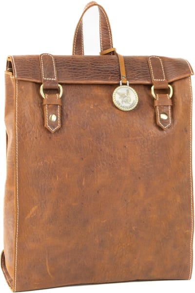 DE LAMASSU® Leren Laptop Rugzak 15.6 Inch – Slim Design Backpack Echt Leer – Lichtgewicht 1,4 KG – Unisex Werk, School & Dagelijks Gebruik
