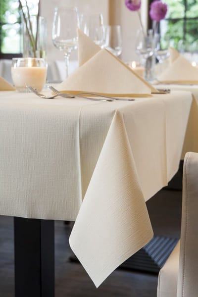 Tafelkleden - Papieren placemats - Tafel dekken - Waterafstotend materiaal - 127x220 cm - Granietgrijs