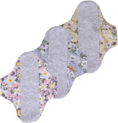 3 Stuks Wasbare Absorberende Pads, Herbruikbare Menstruatiehanddoeken, Hygiënische Inlegkruisjes voor Vrouwen