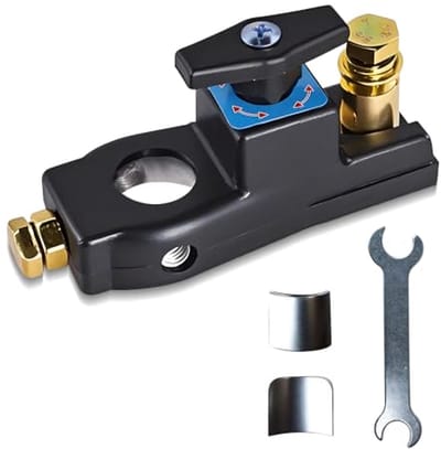 Universele Accu Scheidingsschakelaar 12V/24V met Lekbescherming voor Auto, Vrachtwagen, Camper en Boot