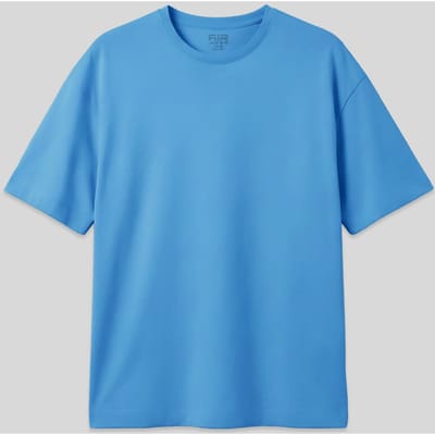 Oversized Katoenen Crew Neck T-Shirt