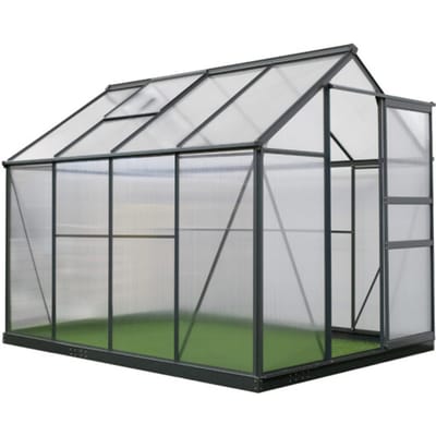 Westmann Aluminium kas Flora 66 | Antraciet | 192x192x202cm