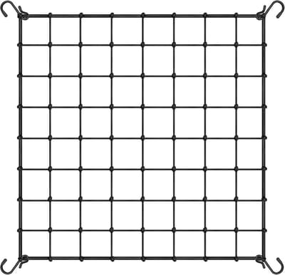 Elastisch Hekwerk 4 x 100 Meter met 4 Haken voor Klimplanten, Groenten, Fruit en Bloemen