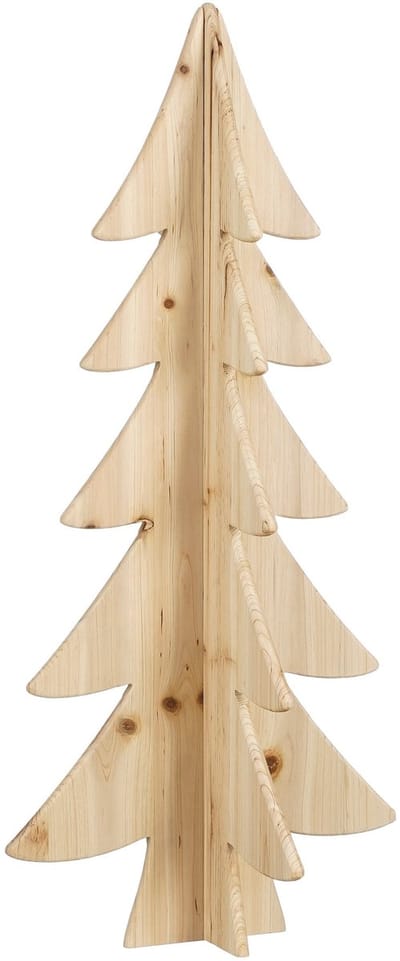 Decoration tree brown FSC 100% - l36xw36xh78cm