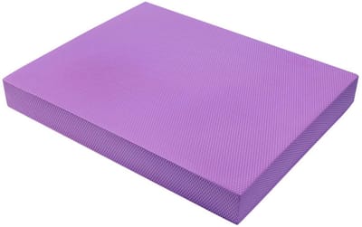 Allecto - Fitness Yoga Balance Mat - Antislip Trainingskussen - Hoogwaardige Ondersteuning - TPE - 40x33x5 cm - Trainingsaccessoire - Geschikt voor...