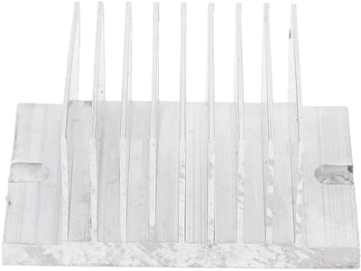 Aluminium Koellichaam - Radiator Module - Elektronica Koelen - Corrosiebestendig Aluminium - 60x45x25mm - Zilver