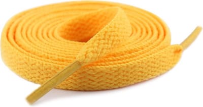 Gele Veters - 120cm - SneakersAdept - Katoen-Nylon - Sneakers - Voor o.a Nike-modellen