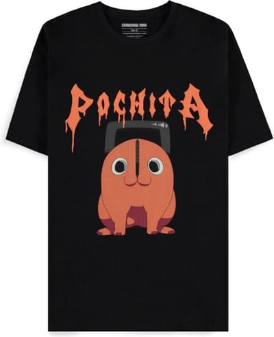 Chainsaw Man Pochita The Chainsaw Devil Heren T-shirt - zwart - XL