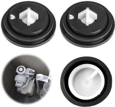 Dailygoods- Vlotterventiel Hoogwaardige Vervanging - 3 Stuks Membranen - Sluitring - Duurzaam Rubber - Eenvoudige Installatie - Betrouwbaar Afdichtingsmateriaal - Toilettank