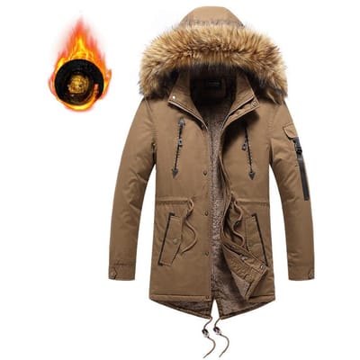 Winter Katoenen Kleding Jas Verdikt en Fluweel Medium en Lang Katoenen Kleding Gewassen Katoenen Kleding Los en Veelzijdig XXXL