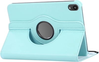 Draaibare Tablet Hoes - Geschikt voor iPad Mini Hoes 6e Generatie (2021) - Licht Blauw